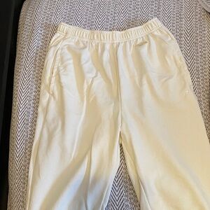 Gymshark Whitney Simmons White Jogger Pants